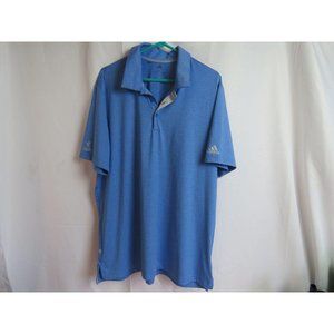 Adidas Golf Shirt Mens SZ X Large Blue Gaylord Spr